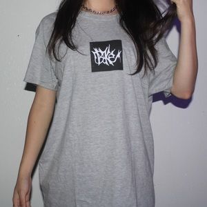 OBAKE box logo tee shirt